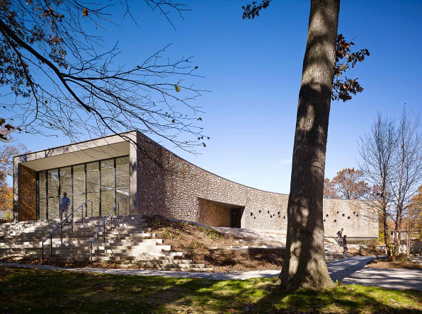 Arcus Center at Kalamazoo College, architecture by Studio Gang