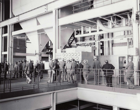 Beloit College Powerhouse: Historical Photograph of Blackhawk Generating Station